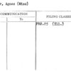 Nestor, Agnes (Miss)