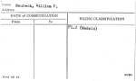 Neubeck, William F.