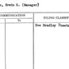 Neumann, Erwin G. (Manager)