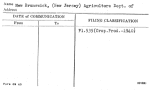New Brunswick, (New Jersey) Agriculture Dept. of