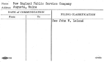 New England Public Service Company