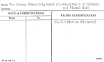 New Jersey Education, Board of.-Department of Library and Visual Aids
