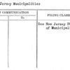 New Jersey Municipalities