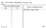New Jersey Osteopathic Society, Inc.