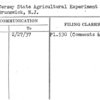 New Jersey State Agricultural Experiment Station