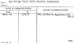 New Jersey State Civil Service Commission