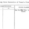 New Jersey State Federation of Women's Clubs Day