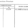 New Questions Procedure