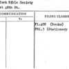 New York Bible Society