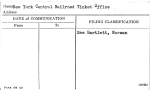 New York Central Railroad Ticket Office
