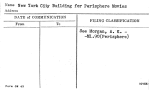 New York City Building for Perisphere Movies