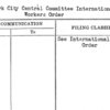 New York City Central Committee International Workers Order