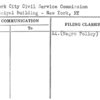 New York City Civil Service Commission