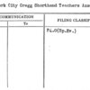 New York City Gregg Shorthand Teachers Association