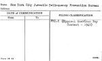 New York City Juvenile Delinquency Prevention Bureau