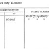 New York City Licenses