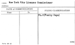 New York City Licenses Commissioner