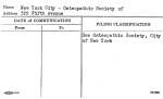 New York City - Osteopathic Society of