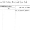 New York City Police Band and Glee Club