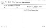 New York City Treasury Department