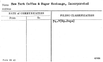 New York Coffee & Sugar Exchange, Incorporated
