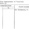 New York Commissioner of Hospitals