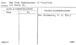 New York Commissioner of Hospitals
