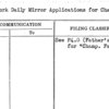 New York Daily Mirror Appications for Champion Father