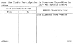 New York's Participation in Jamestown Exposition in 1907 Was Notable Effort