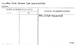 New York Patent Law Association