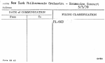 New York Philharmonic Orchestra - Roumanian Concert 5/5/39