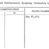 New York Philharmonic Symphony Orchestra 6/9-10/39