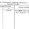 New York Philharmonic Symphony Orchestra - Norwegian Concert 5-1-39