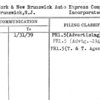New York & New Brunswick Auto Express Company, Incorporated