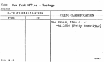 New York Office - Postage