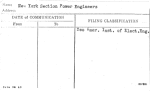 New York Section Power Engineers