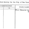New York Society for the City of New York