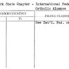 New York State Chapter - International Federation of Catholic Alumnae