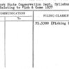 New York State Conservation Dept. Syllabus of the Laws Relating to Fish & Game 1937