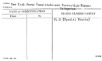 New York State Constitutional Convention-Former Delegates