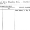 New York State Education Dept. - Rehabilitation Div.
