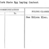 New York State Egg Laying Contest