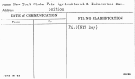 New York State Fair Agricultural & Industrial Exposition