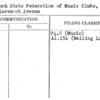 New York State Federation of Music Clubs, Inc.