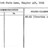 New York State Laws, Chapter 465, 1936