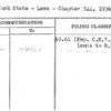 New York State - Laws - Chapter 544, 1936