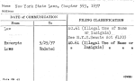 New York State Laws, Chapter 593, 1937