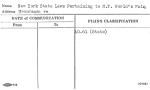 New York State Laws Pertaining to N.Y. World's Fair, Memoranda re