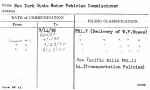 New York State Motor Vehicles Commissioner