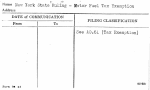 New York State Ruling - Motor Fuel Tax Exemption